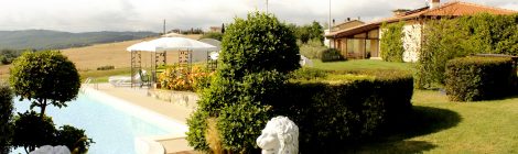 Arte in piscina in Maremma